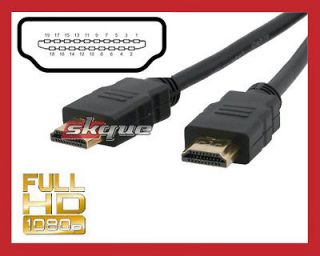 2X HDMI Cable Cord Wire for Western DIGITAL WD TV HD Media Player