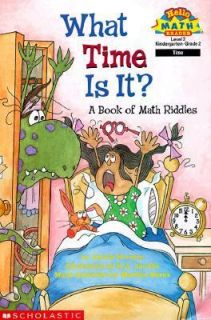 What Time Is It A Book of Math Riddles Level 2 by Sheila Keenan 2000 