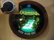 Olympia Beer Waterfall Motion Barrel Sign New Replacement MOTOR