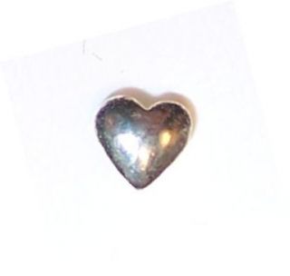 NEW JEWELLERY 925 STERLING SILVER SMALL HEART NOSE STUD GIFT BOXED 