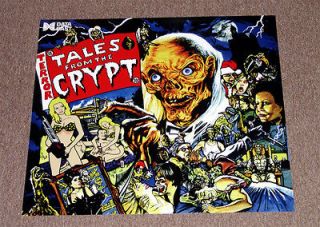 Data East TALES FROM THE CRYPT Pinball Machine New Translite