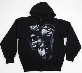 Hip Hop Rap Hooded Sweatshirt Eazy E Tupac Notorious B.I.G. Hoodie M 