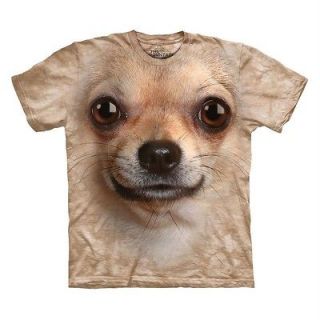 Chihuahua Face Adult T Shirt by The Mountain