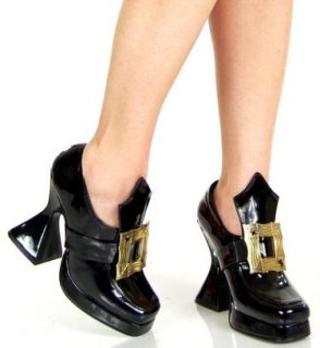 Witch Adult Goth Costume Shoes High Heel