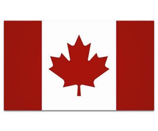   Flag Canadian Maple Leaf Car Vinyl Window Bumper Sticker Decal SFV