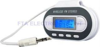Universal Audio Radio FM Transmitter USB Charger for Music  CD iPod 