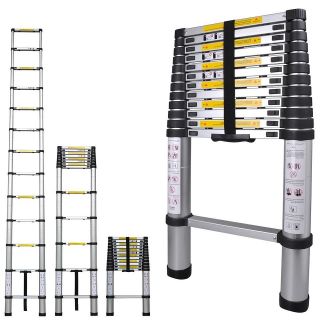   EN131 Std. Aluminum Telescopic/Tel​escoping Ladder Extension Loft