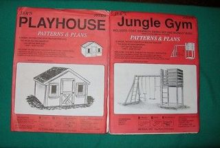   Pattern & Plans Jungle Gym Pattern Play Home Woodworking Projects