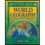 World Geography by Thomas Baerwald and Celeste Fraser Hardcover 