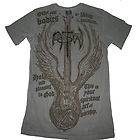 New Mens Not of this World NOTW Legacy Brown/Grey T Shirt Size Small