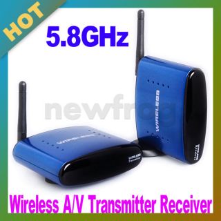 STB Wireless AV TV Audio Video Sender Transmitter IR Remoter Extender 