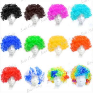 2012 Olympic Games Sports Fans Wigs World Cup hairpiece 20cm Cosplay 