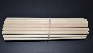 16 x 7 Birch Wooden Dowel Rods   Pack of 25 Craft