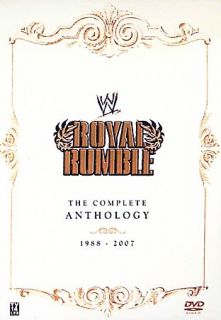 WWE Royal Rumble   The Complete Anthology DVD, 2007, 20 Disc Set 