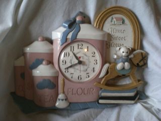 homco clock in Decorative Collectibles