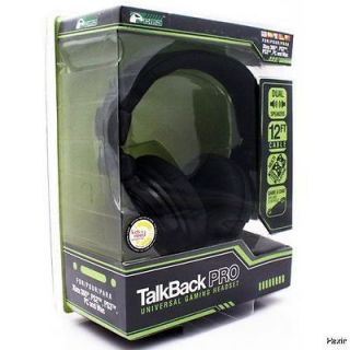 XBOX 360 PS3 PS2 PC   Universal Talkback Pro Gaming Headset (Komodo 