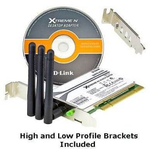 Link DWA 552 Wireless Xtreme N Desktop PCI Network Adapter High 