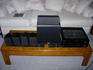 HOME STEREO THEATRE SURROUND SYSTEM   Klipsch Bass (5) Speakers Yamaha 