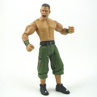 01V WWE JAKKS Wrestling John Cena figure +champion belt
