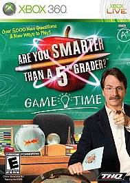 Are You Smarter Than A 5th Grader Game Time Xbox 360, 2009