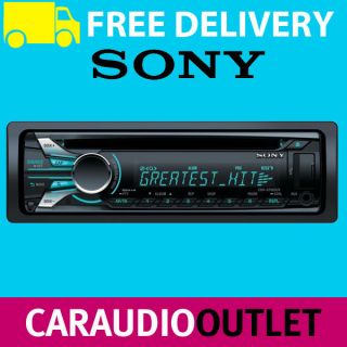 Sony CDX GT565UV CD  Car Stereo Front USB Aux In iPod iPhone Player