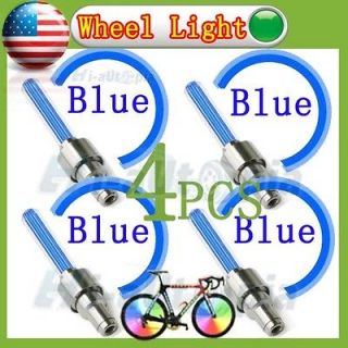 Pcs New Car Bike Bicycle Motorcycle Sensor Tyre Tire Wheel Led Light 