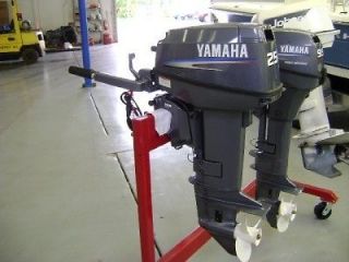 YAMAHA 25ELH OUTBOARD TWO STROKE 20 INCH SHAFT ELECTRIC WITH WARRANTY 