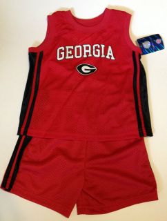 UGA GEORGIA BULLDOGS BABY & TODDLER OUTFIT KIDS CLOTHES NFL FOOTBALL