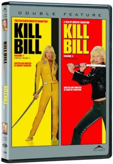 Kill Bill Vol. 1 2 DVD, 2009, Canadian