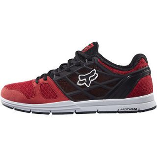 FOX RACING MENS ADULT YOUTH RED MOTION ELITE RUNNING SNEAKERS SHOES 