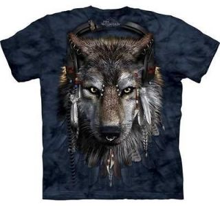 New INDIAN WOLF DJ FEN Zoo Wild Animal T Shirt S 3XL The Mountain 