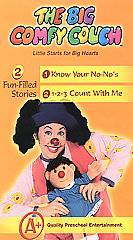 The Big Comfy Couch   Know Your No Nos 1 2 3 Count With Me VHS, 2004 