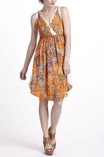 NEW ANTHROPOLOGIE Concocted V Neck Dress by Tabitha, sz 8, sold out 