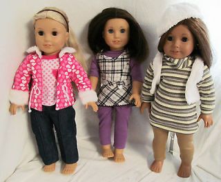 doll clothes for 18 dolls in American Girl