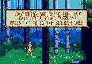 Pocahontas Sega Genesis, 1996