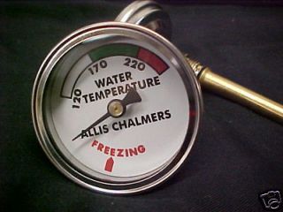 ALLIS CHALMERS WATER TEMP GAUGE, B, C, CA, WC, WD, WD45