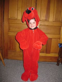 EUC Childs Clifford the Big Red Dog Costume PBS Kids