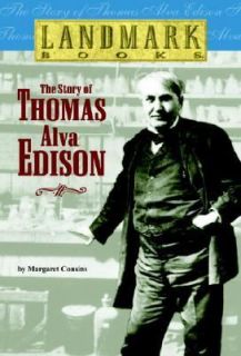 The Story of Thomas Alva Edison No. 8 by Margaret Cousins 1981 