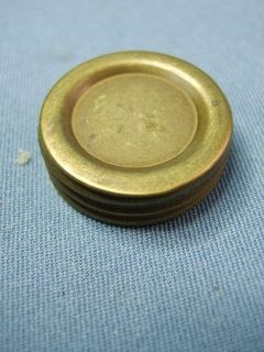 Aladdin style Oil Lamp Replacement Antique Brass Screw on Oil Fill Cap