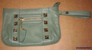 ALICE TEMPERLEY LADIES LONDON GREEN CLUTCH BAG/USED/MINT CONDITION 