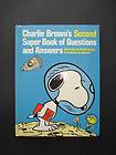 Charlie Browns Second Super Book of Questions and Answers Peanuts 