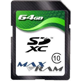 64GB Class 10 High Speed SDXC Memory Card   Canon LEGRIA FS406 & more
