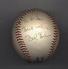 Bob Gibson VINTAGE Single Signed Autographed Baseball on Warren Giles 