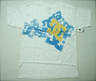 Newly listed DC SHOES T SHIRT WHITE FEIST TEE MENS SIZE LARGE TSHIRT 