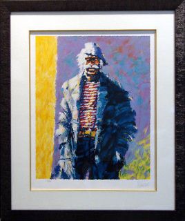 Aldo Luongo By the Corner Hand Signed & Numbered Serigraph Custom 