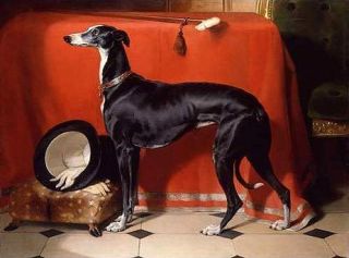   Landseer Eos, A Favorite Greyhound of Prince Albert Painting repro