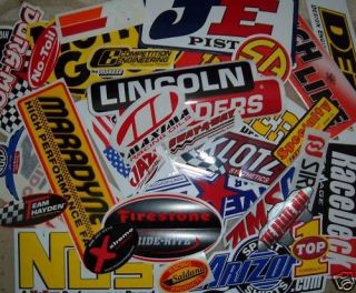 Racing Decals Sticker Set 25+ Grab Bag Monster Deal New