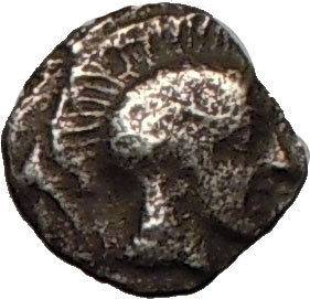 DYNASTS of LYCIA. Vekhssere I 450BC Athena & Apollo Ancient Silver 