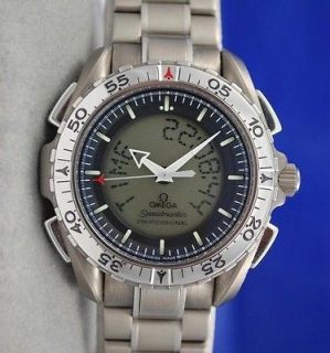 Mens Omega SPEEDMASTER X 33 X33 Titanium Multifunction Chronograph 