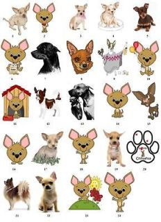 Chihuahua Dog Return Address Labels Gift Favor Tags Buy 3 Get 1 Free